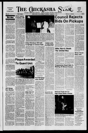 Primary view of object titled 'The Chickasha Star (Chickasha, Okla.), Vol. 72, No. 20, Ed. 1 Thursday, August 1, 1974'.