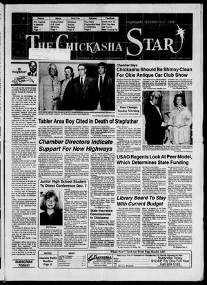 The Chickasha Star (Chickasha, Okla.), Vol. 86, No. 33, Ed. 1 Thursday, October 27, 1988