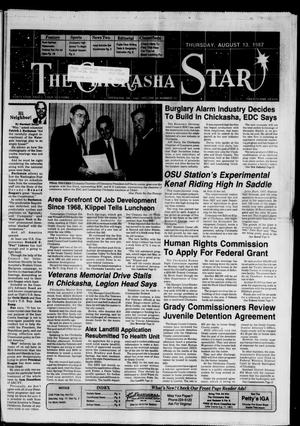 The Chickasha Star (Chickasha, Okla.), Vol. 85, No. 21, Ed. 1 Thursday, August 13, 1987