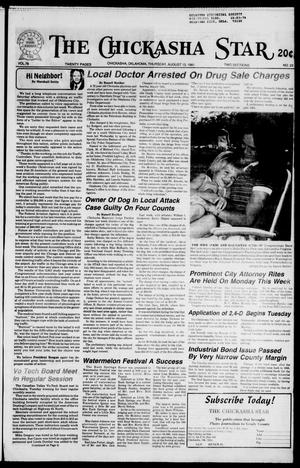 The Chickasha Star (Chickasha, Okla.), Vol. 78, No. 23, Ed. 1 Thursday, August 13, 1981