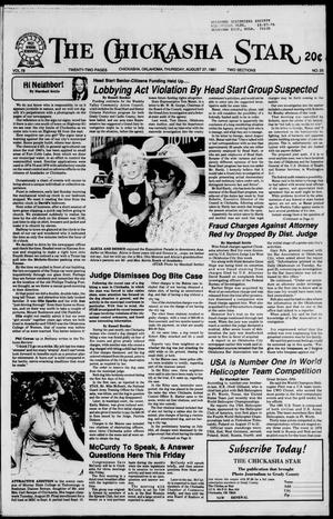 The Chickasha Star (Chickasha, Okla.), Vol. 78, No. 25, Ed. 1 Thursday, August 27, 1981