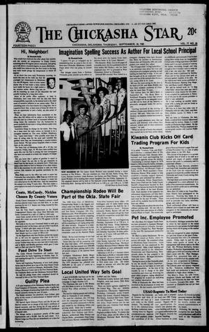 The Chickasha Star (Chickasha, Okla.), Vol. 77, No. 28, Ed. 1 Thursday, September 18, 1980