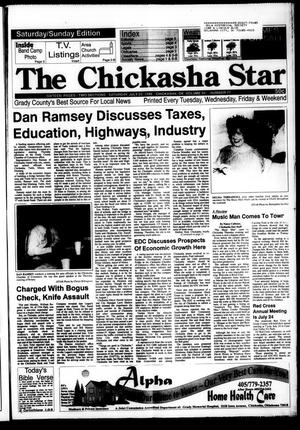 Primary view of object titled 'The Chickasha Star (Chickasha, Okla.), Vol. 94, No. 71, Ed. 1 Saturday, July 22, 1995'.