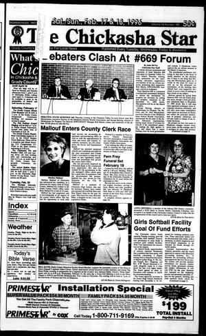 The Chickasha Star (Chickasha, Okla.), Vol. 94, No. 189, Ed. 1 Saturday, February 17, 1996