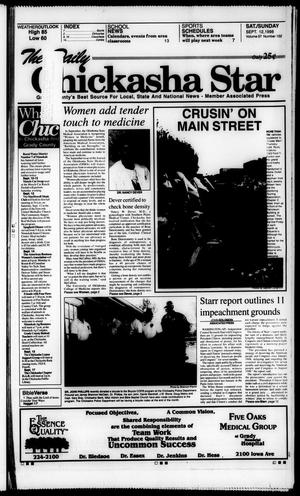 Primary view of object titled 'The Daily Chickasha Star (Chickasha, Okla.), Vol. 97, No. 152, Ed. 1 Saturday, September 12, 1998'.