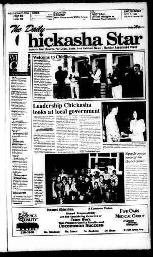 Primary view of object titled 'The Daily Chickasha Star (Chickasha, Okla.), Vol. 97, No. 163, Ed. 1 Saturday, October 3, 1998'.
