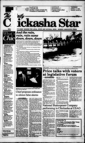 Primary view of object titled 'The Daily Chickasha Star (Chickasha, Okla.), Vol. 97, No. 38, Ed. 1 Tuesday, March 17, 1998'.