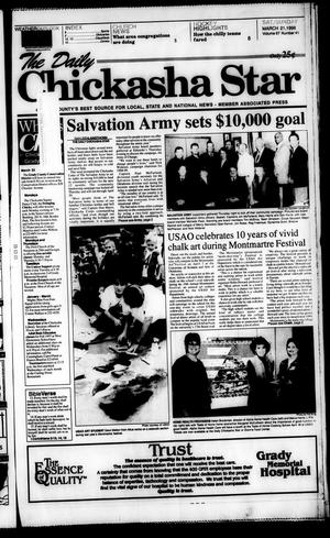 Primary view of object titled 'The Daily Chickasha Star (Chickasha, Okla.), Vol. 97, No. 41, Ed. 1 Saturday, March 21, 1998'.