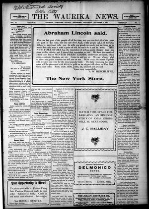The Waurika News. (Waurika, Okla.), Vol. 3, No. 8, Ed. 1 Friday, November 4, 1904