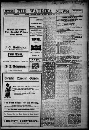 The Waurika News. (Waurika, Okla.), Vol. 3, No. 41, Ed. 1 Friday, June 30, 1905