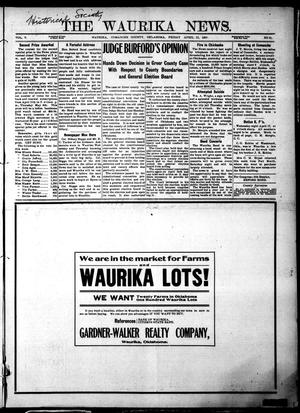 The Waurika News. (Waurika, Okla.), Vol. 5, No. 31, Ed. 1 Friday, April 12, 1907