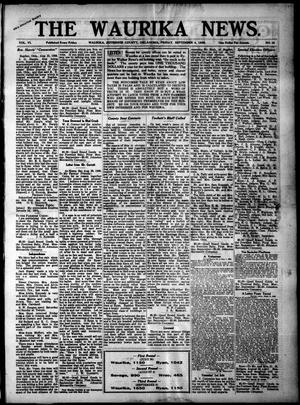 The Waurika News. (Waurika, Okla.), Vol. 6, No. 52, Ed. 1 Friday, September 4, 1908