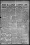 Thumbnail image of item number 1 in: 'The Taloga Advocate (Taloga, Okla.), Vol. 14, No. 28, Ed. 1 Thursday, December 10, 1908'.