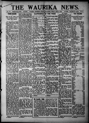The Waurika News. (Waurika, Okla.), Vol. 7, No. 41, Ed. 1 Friday, June 18, 1909