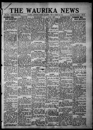 The Waurika News (Waurika, Okla.), Vol. 8, No. 26, Ed. 1 Friday, March 4, 1910