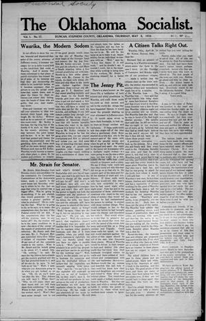 The Oklahoma Socialist. (Duncan, Okla.), Vol. 1, No. 17, Ed. 1 Thursday, May 5, 1910
