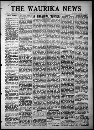 The Waurika News (Waurika, Okla.), Vol. 9, No. 3, Ed. 1 Friday, September 23, 1910