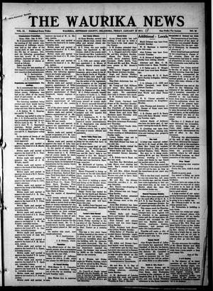 The Waurika News (Waurika, Okla.), Vol. 9, No. 19, Ed. 1 Friday, January 13, 1911