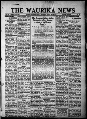 Primary view of object titled 'The Waurika News (Waurika, Okla.), Vol. 9, No. 35, Ed. 1 Friday, May 5, 1911'.