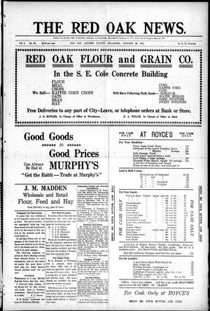 The Red Oak News. (Red Oak, Okla.), Vol. 1, No. 50, Ed. 1 Friday, January 26, 1912