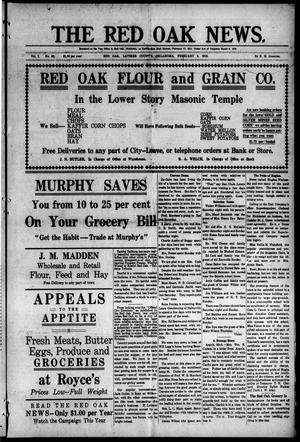 The Red Oak News. (Red Oak, Okla.), Vol. 1, No. 52, Ed. 1 Friday, February 9, 1912