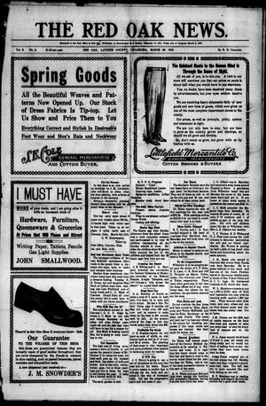 The Red Oak News. (Red Oak, Okla.), Vol. 3, No. 5, Ed. 1 Friday, March 28, 1913