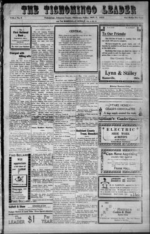 The Tishomingo Leader and The Mannsville Herald (Tishomingo, Okla.), Vol. 1, No. 9, Ed. 1 Friday, November 7, 1913