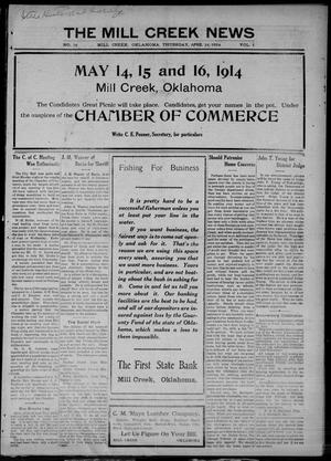 The Mill Creek News (Mill Creek, Okla.), Vol. 1, No. 36, Ed. 1 Thursday, April 16, 1914