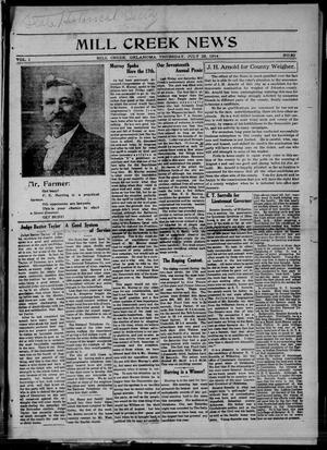 Mill Creek News (Mill Creek, Okla.), Vol. 1, No. 50, Ed. 1 Thursday, July 23, 1914