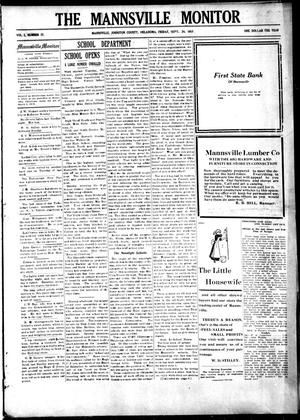 The Mannsville Monitor (Mannsville, Okla.), Vol. 2, No. 52, Ed. 1 Friday, September 24, 1915