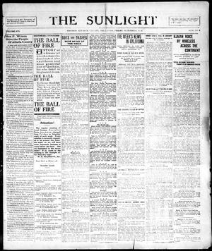 Primary view of object titled 'The Sunlight (Carmen, Okla.), Vol. 16, No. 9, Ed. 1 Friday, October 8, 1915'.