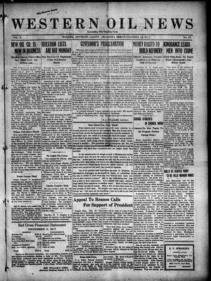 Western Oil News (Ringling, Okla.), Vol. 10, No. 27, Ed. 1 Friday, December 14, 1917