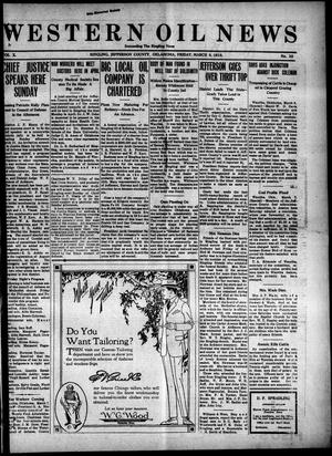 Western Oil News (Ringling, Okla.), Vol. 10, No. 39, Ed. 1 Friday, March 8, 1918