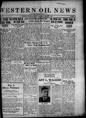Western Oil News (Ringling, Okla.), Vol. 11, No. 8, Ed. 1 Friday, August 2, 1918