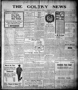The Goltry News. (Goltry, Okla. Terr.), Vol. 4, No. 20, Ed. 1 Friday, December 23, 1904