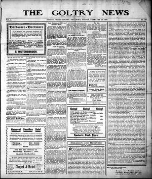 The Goltry News (Goltry, Okla. Terr.), Vol. 4, No. 28, Ed. 1 Friday, February 17, 1905