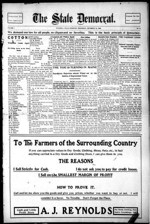 The State Democrat. (Weleetka, Indian Terr.), Vol. 1, No. 8, Ed. 1 Wednesday, September 12, 1906