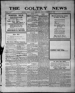 The Goltry News (Goltry, Okla. Terr.), Vol. 6, No. 21, Ed. 1 Friday, December 28, 1906