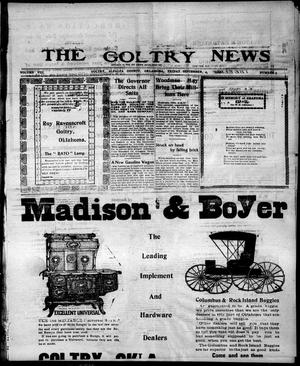 The Goltry News (Goltry, Okla.), Vol. 8, No. 5, Ed. 1 Friday, September 4, 1908