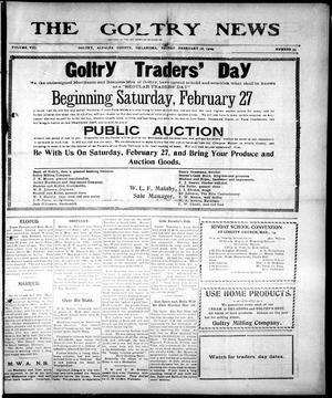 The Goltry News (Goltry, Okla.), Ed. 1 Friday, February 26, 1909