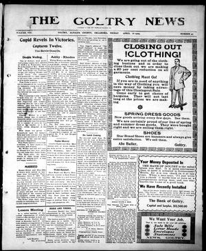 The Goltry News (Goltry, Okla.), Ed. 1 Friday, April 16, 1909