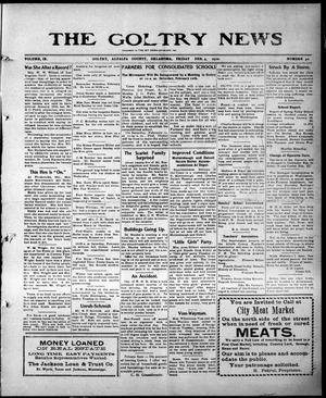 The Goltry News (Goltry, Okla.), Ed. 1 Friday, February 4, 1910