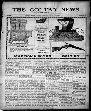 The Goltry News (Goltry, Okla.), Ed. 1 Friday, October 7, 1910
