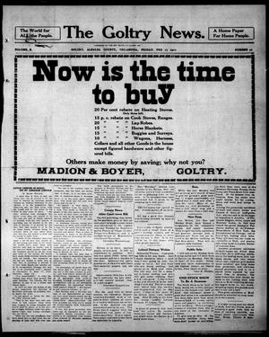 The Goltry News. (Goltry, Okla.), Ed. 1 Friday, February 17, 1911