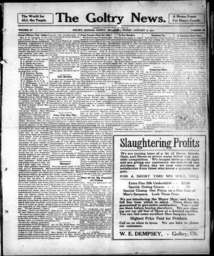 The Goltry News. (Goltry, Okla.), Ed. 1 Friday, January 5, 1912