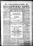 Newspaper: The Oakwood News. (Oakwood, Okla.), Vol. 5, No. 2, Ed. 1 Friday, May …