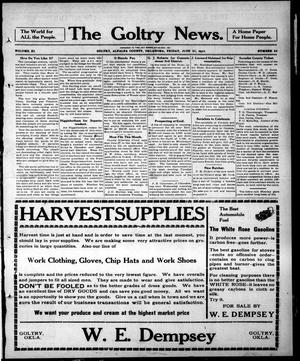The Goltry News. (Goltry, Okla.), Ed. 1 Friday, June 21, 1912