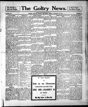 The Goltry News. (Goltry, Okla.), Ed. 1 Friday, January 10, 1913