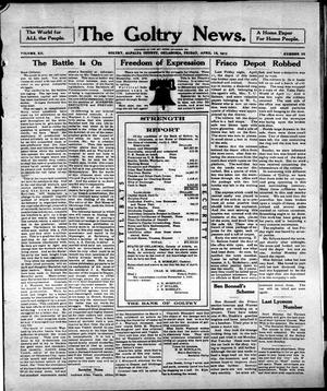 The Goltry News. (Goltry, Okla.), Ed. 1 Friday, April 18, 1913