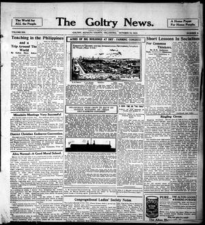 The Goltry News. (Goltry, Okla.), Ed. 1 Friday, October 10, 1913